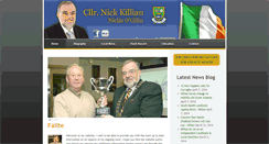 Desktop Screenshot of nickkillian.ie